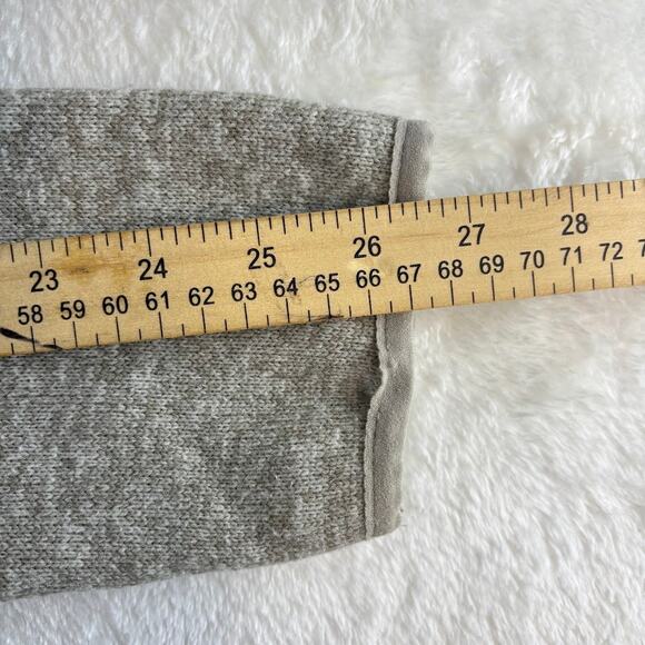 Eddie Bauer Quarter Zip Pullover Sweater Fleece Tan Men's Large - Picture 3 of 11